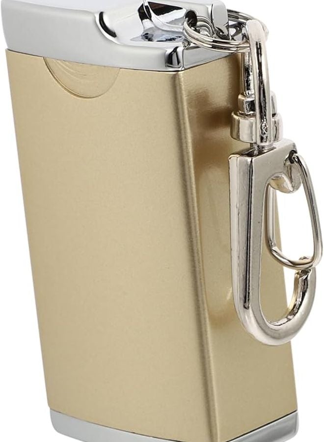 مطفأة سجائر محمولة بسلسلة مفاتيح مع غطاء، حامل رماد خارجي مدمج للرجال للسفر - Image 1